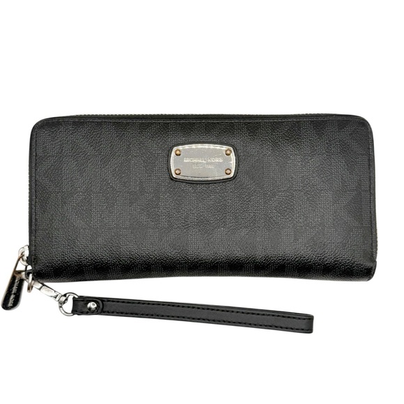 Michael Kors Jet Set Travel Continental Wallet‎ Wristlet - Picture 1 of 6